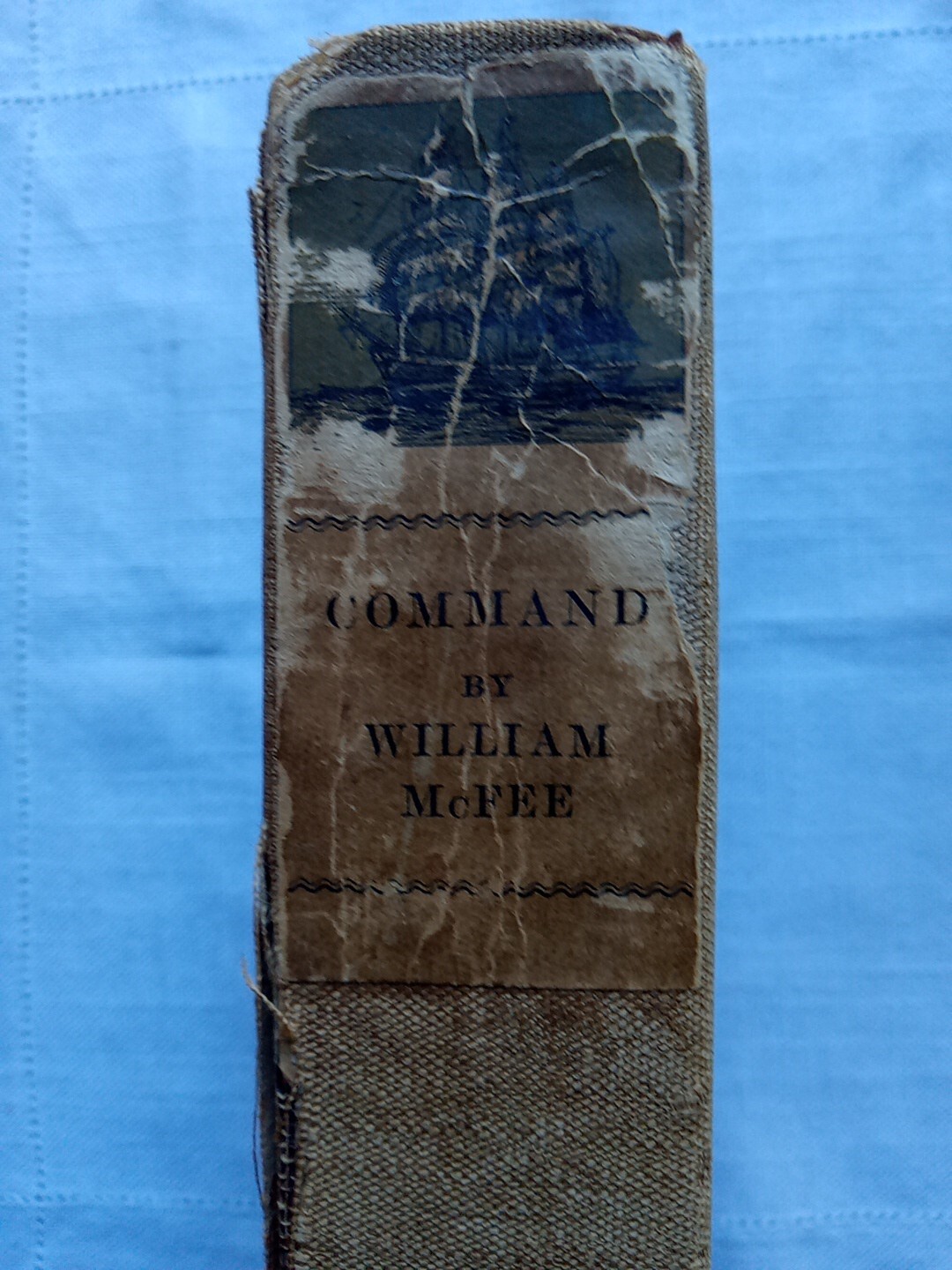 Command, by William McFee, 1922 Limited 1st edition, #346/377 Signed VG