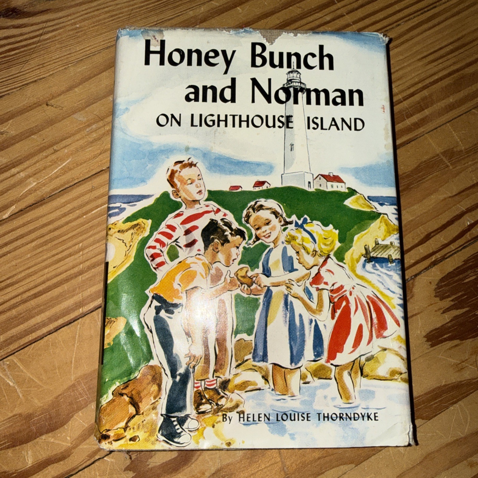 Helen Louise Thorndyke HONEY BUNCH AND NORMAN ON LIGHTHOUSE ISLAND (1949) HB DJ