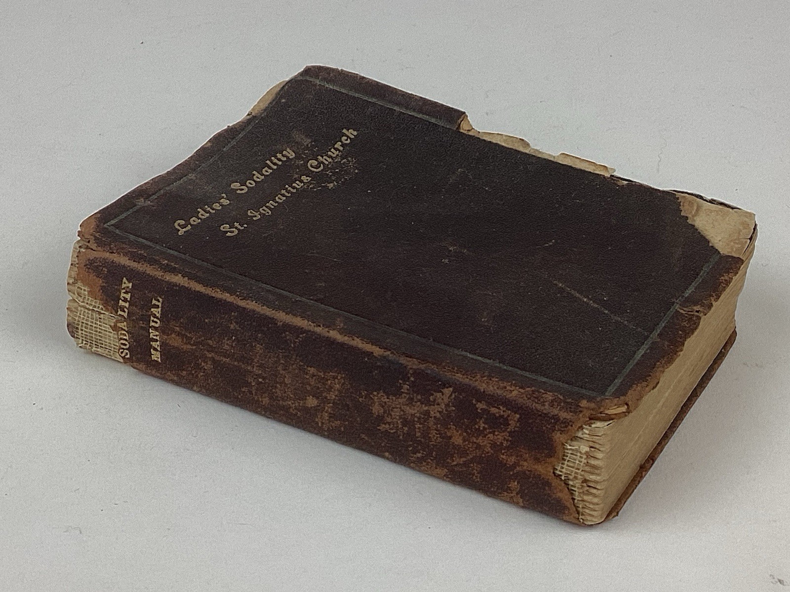 Manual of The Sodality of The Blessed Virgin Mary, Antique 1907 Devotional Book.