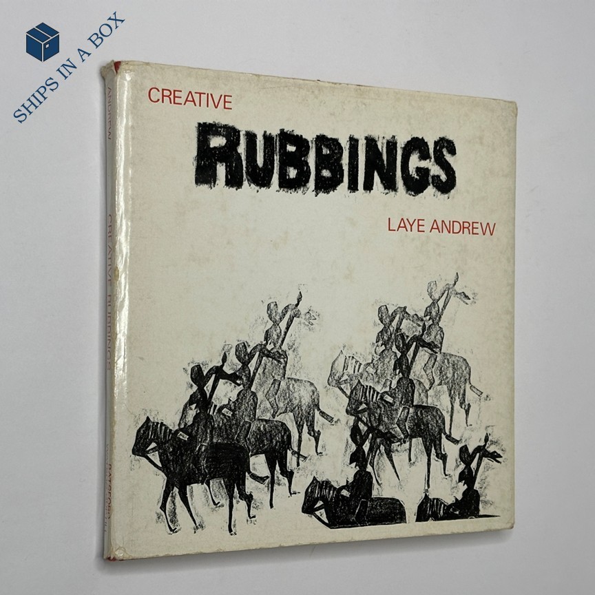 Art Instruction Book „Creative Rubbings“ Laye Andrew (1968, Hardcover)