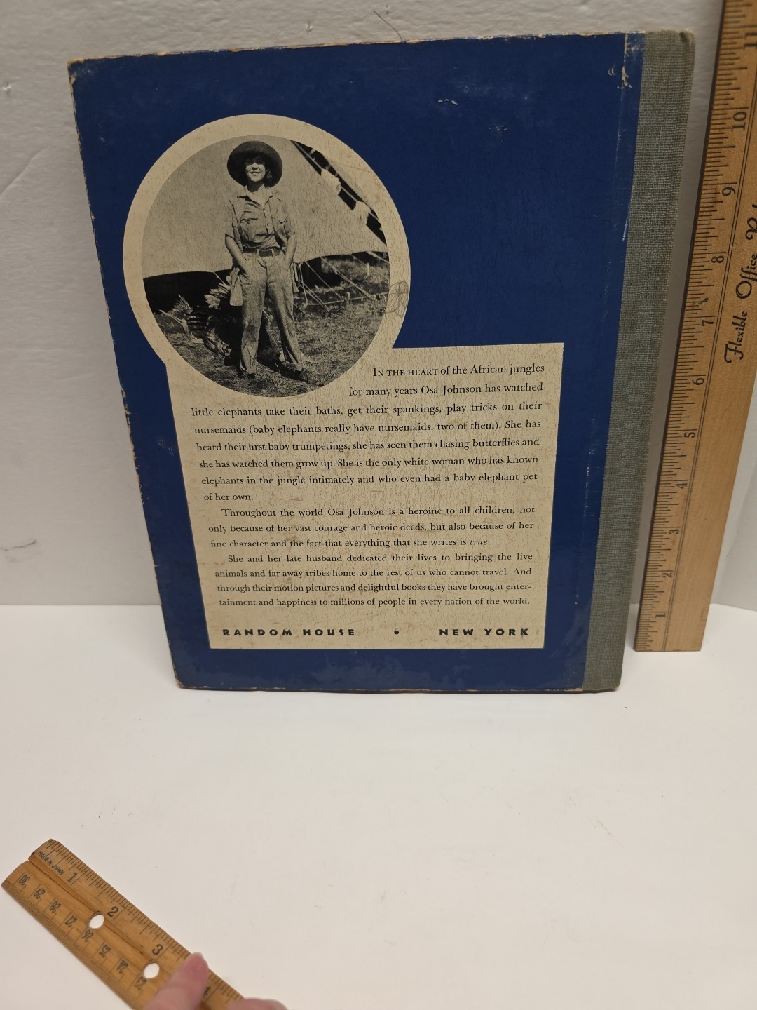 1941 Pantaloons Adventures of a BABY Elephant by Osa Johnson 1st Edition RARE!