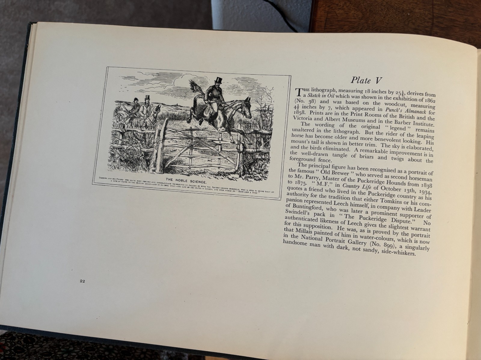 The Noble Science John Leech 1817-64 in the Hunting Field 1948 By T. Bodkin book
