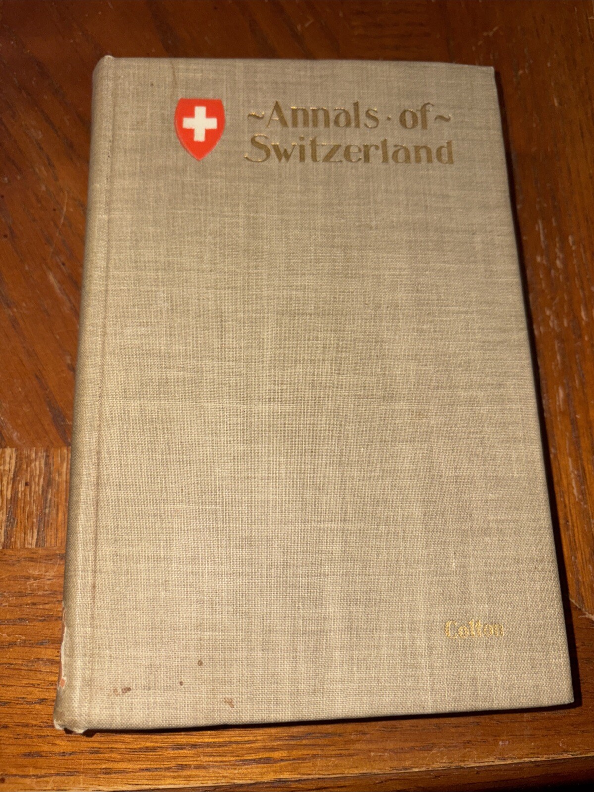 Antique 1897 Annals of Switzerland by Julia Colton – A S Barnes & Company