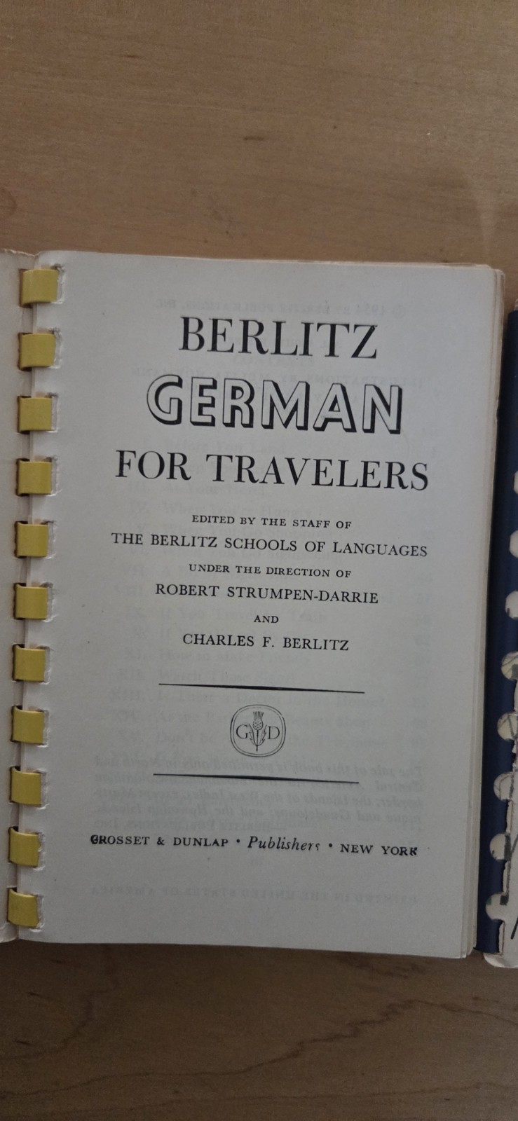 Lot Of 3 Berlitz Language Travel Pocket Size Books 1954 1961 Vtg Italian German