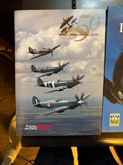 Lot of 4 WWII Warplanes *Lancaster at War 2 (HC)/Mosquito Units/BBMF 50/Duxford*