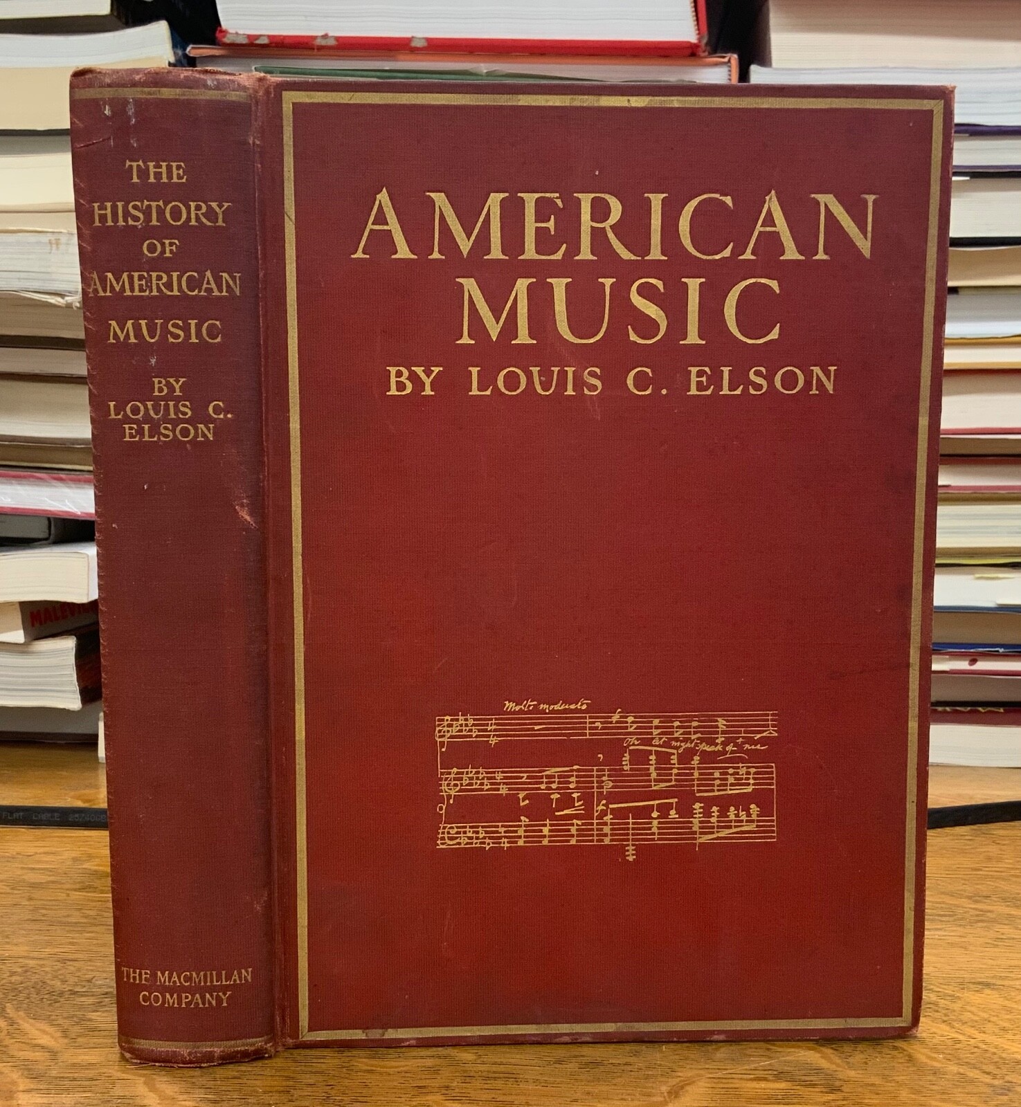 1904 History of American Music – Louis C. Elson – Over 100 Illus., Inscribed
