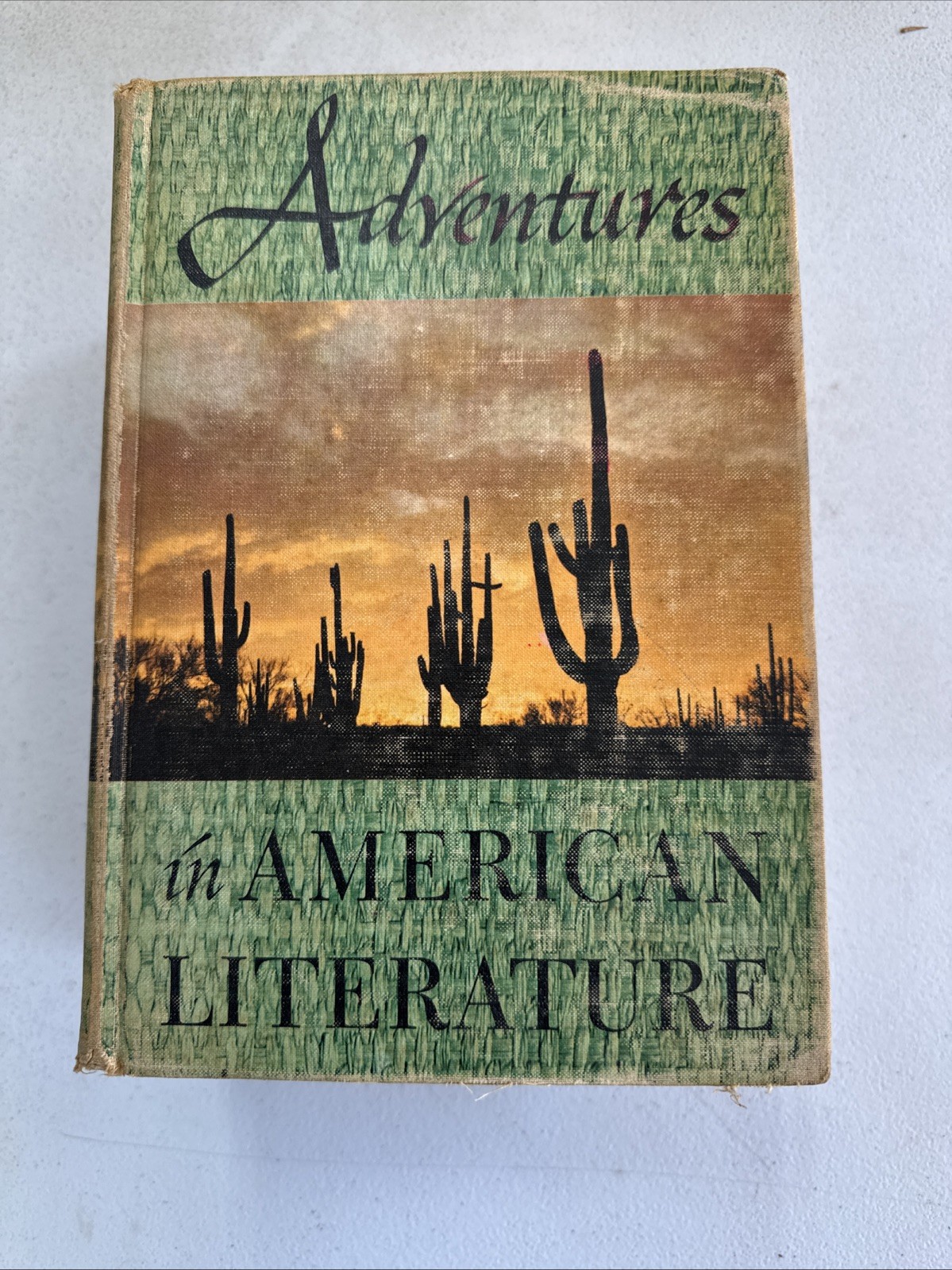 Harcourt Brace “Adventures in Literature” Book Set (4) Mercury Edition 1940s–50s