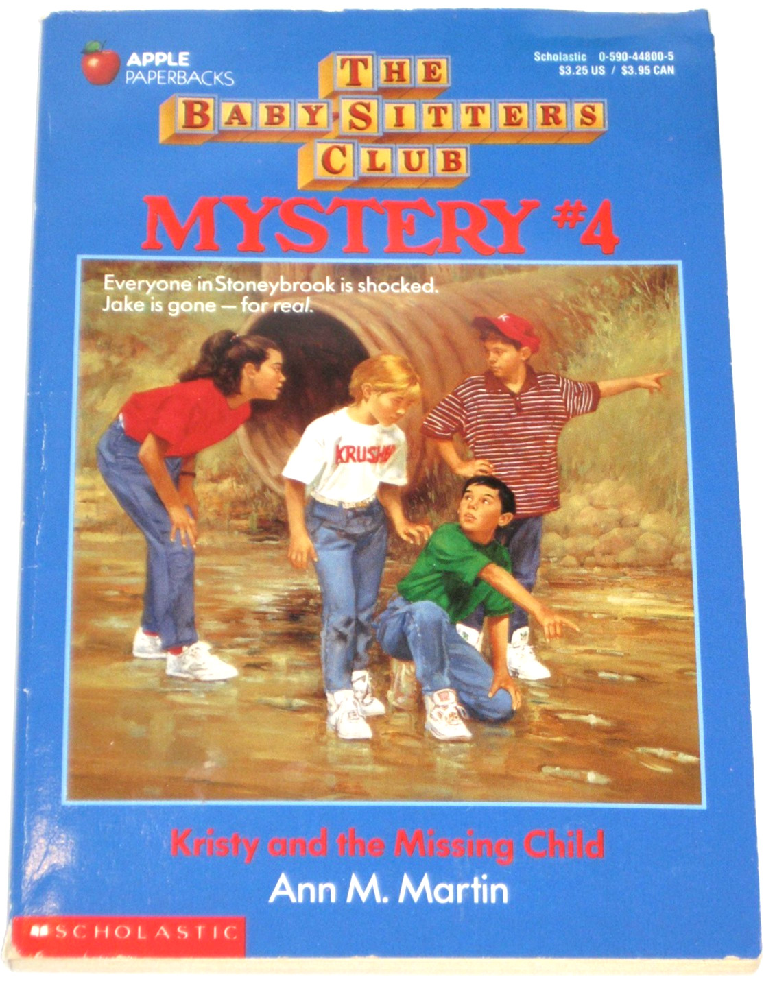 Babysitters Club MYSTERY 4 Kristy & the Missing Child Vintage Children’s pb book