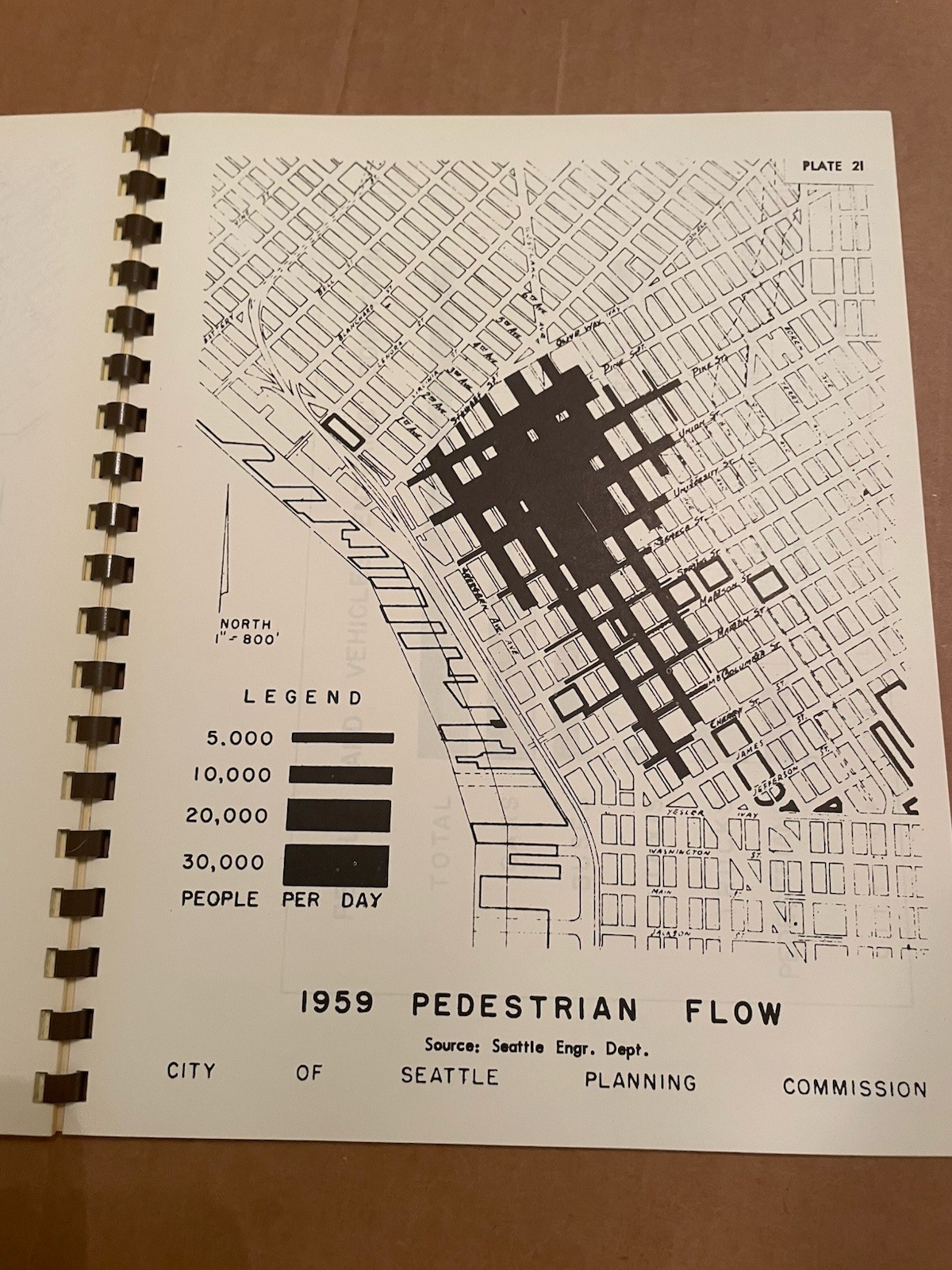 1959 Comprehensive Plan For Central Seattle Washington A Joint Report Booklet