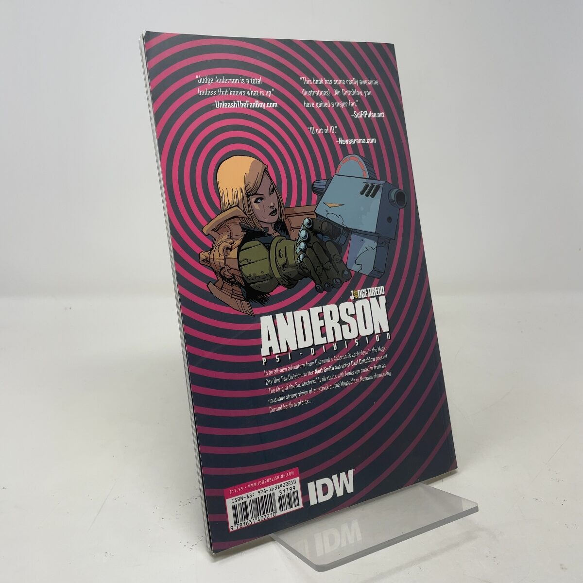 Judge Dredd by Matt Smith PB First Edition Like New 2015