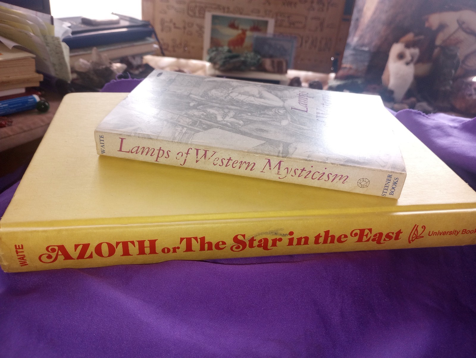 Rare A E Waite Azoth or The Star In the East Lamps of Western Mysticism Alchemy