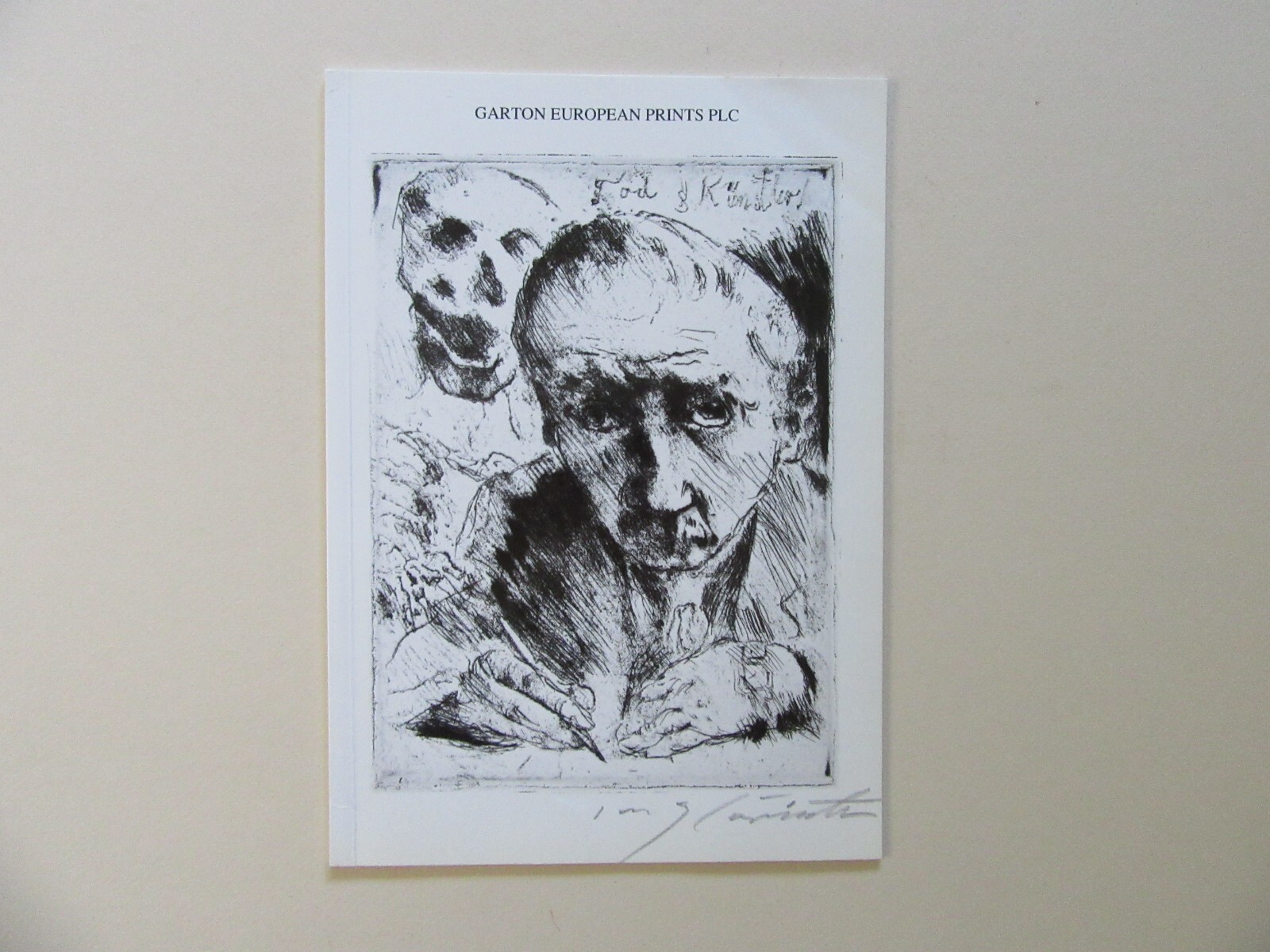 Lovis Corinth Catalogue – Garton European Prints PLC, London, UK, 1990 – Fine
