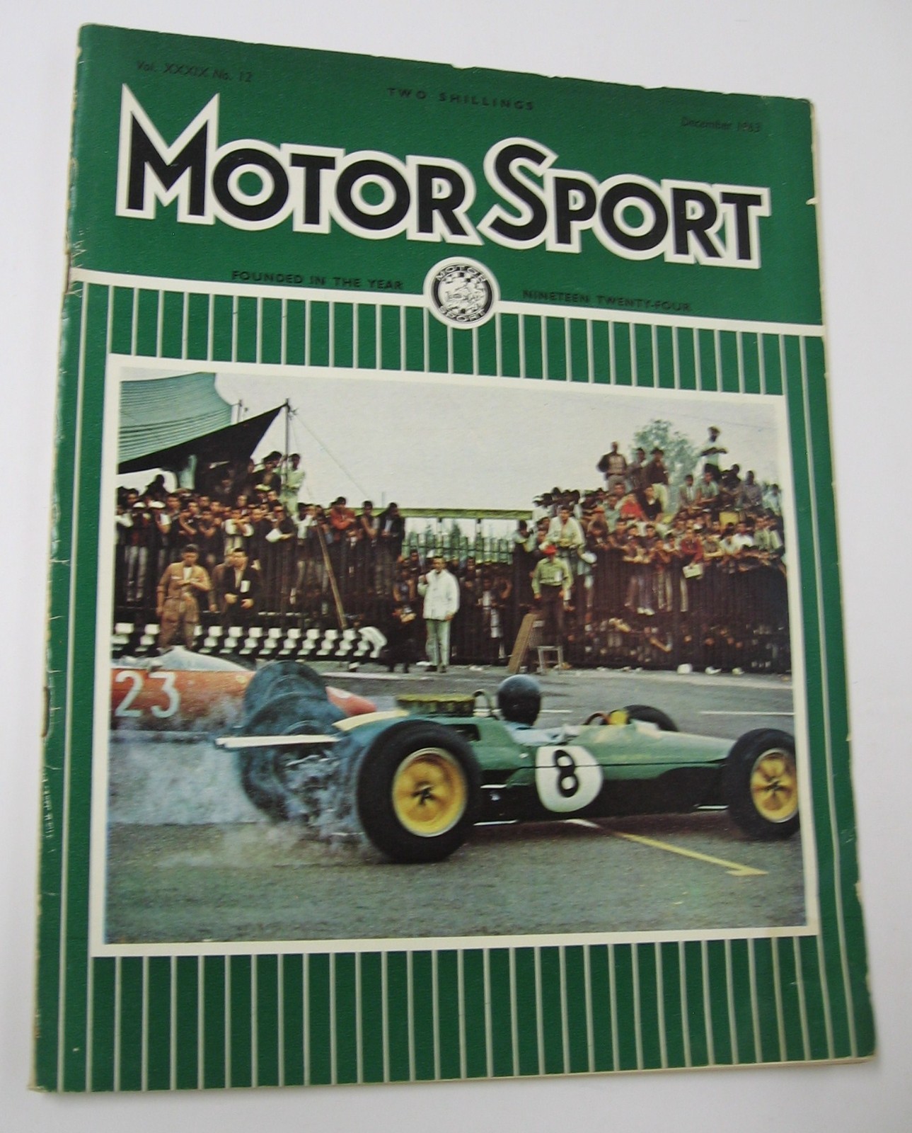 Motor Sport Magazine-1963-December, London- Teesdale Publ. Graham Hill/ J. Clark