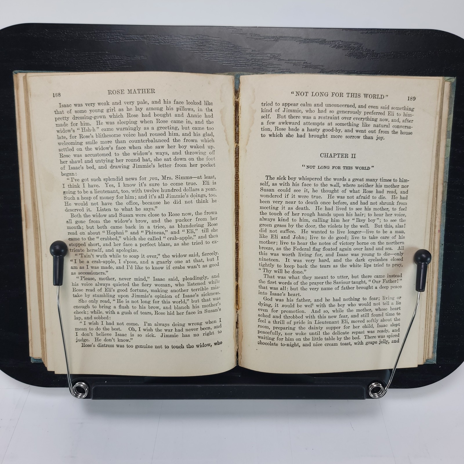 Rose Mather Mary J Holmes Civil War Pictorial Hardcover Hurst Antique