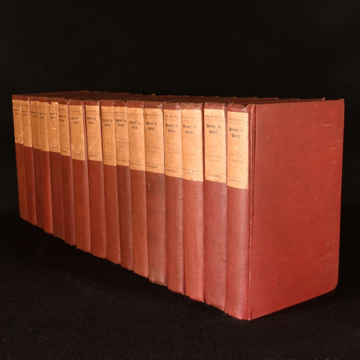1895–1899 25Vols Selected Novels by Honoré de Balzac George Barrie Definitive…