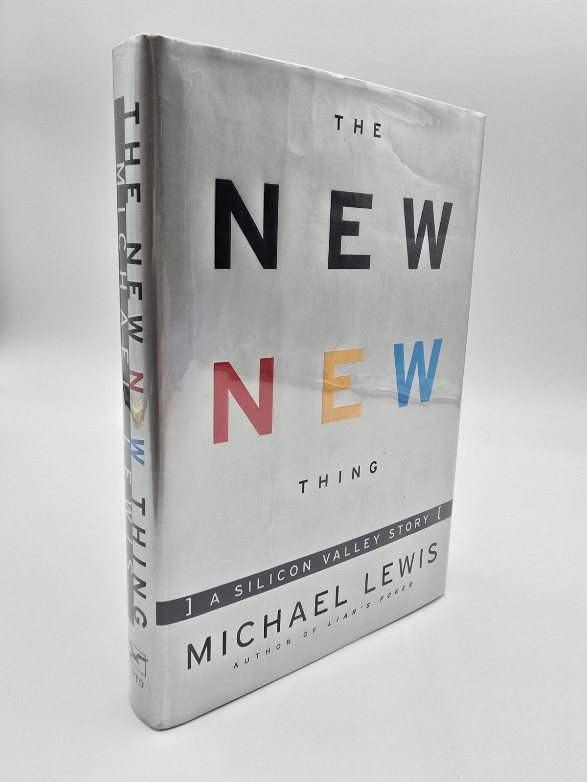 The New New Thing by Michael Lewis, 1st Edition, 1st Printing, HC DJ
