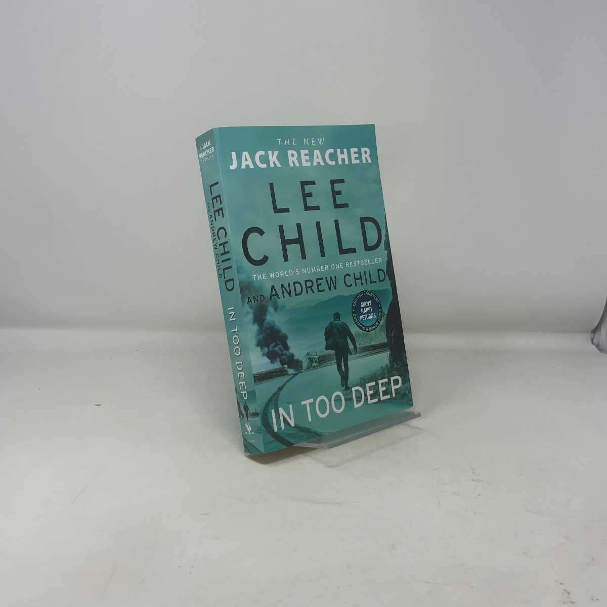 In Too Deep by Andrew Child, Lee Child PB First Edition Like New 2024
