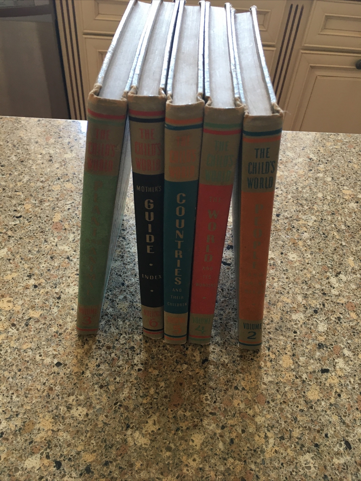 The Child’s World Set of 5 Volumes All Are 1956 Editions.