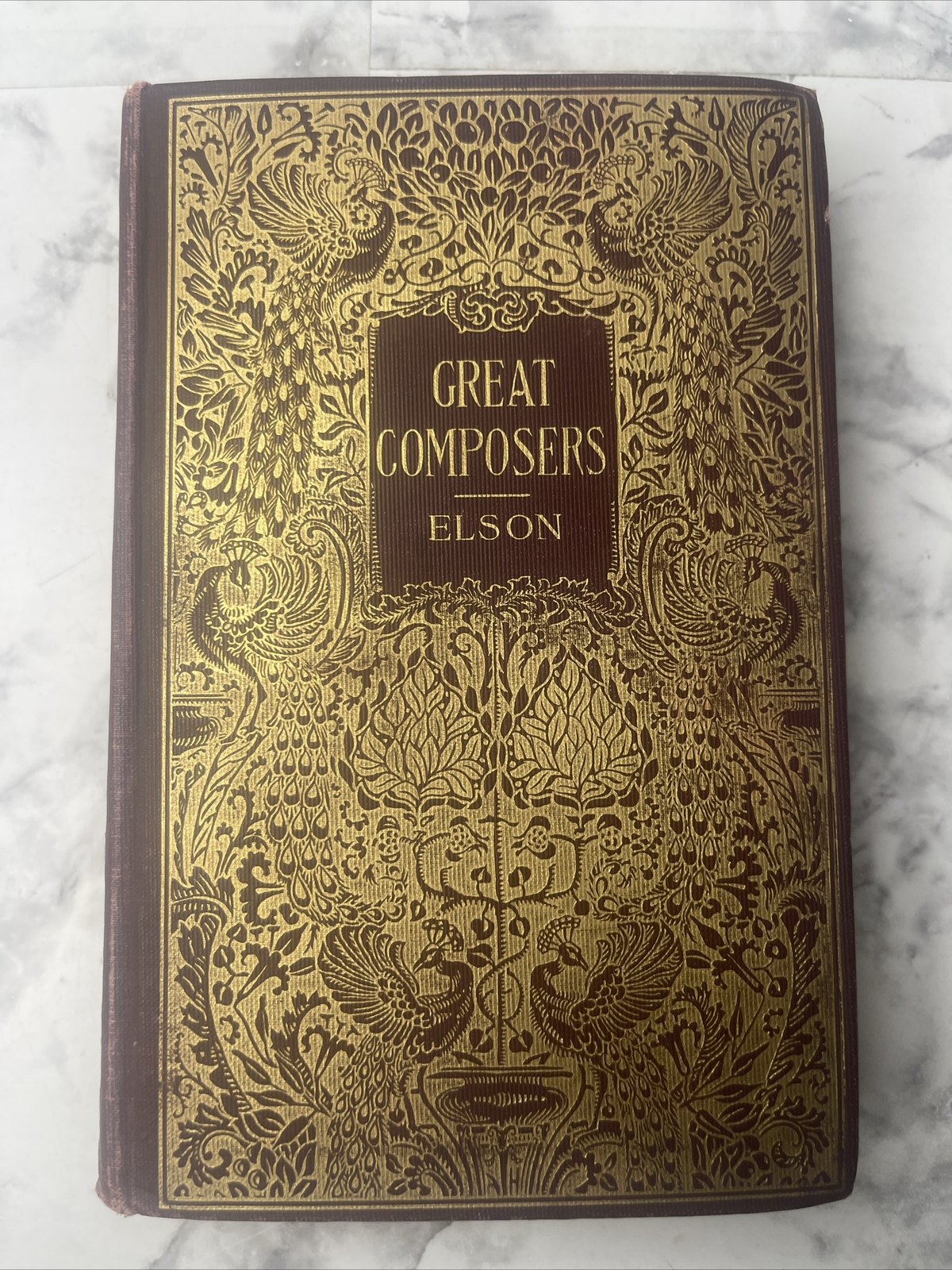 The Great Composers and Their Work by Louis C. Elson Illustrated 1898 Antique.