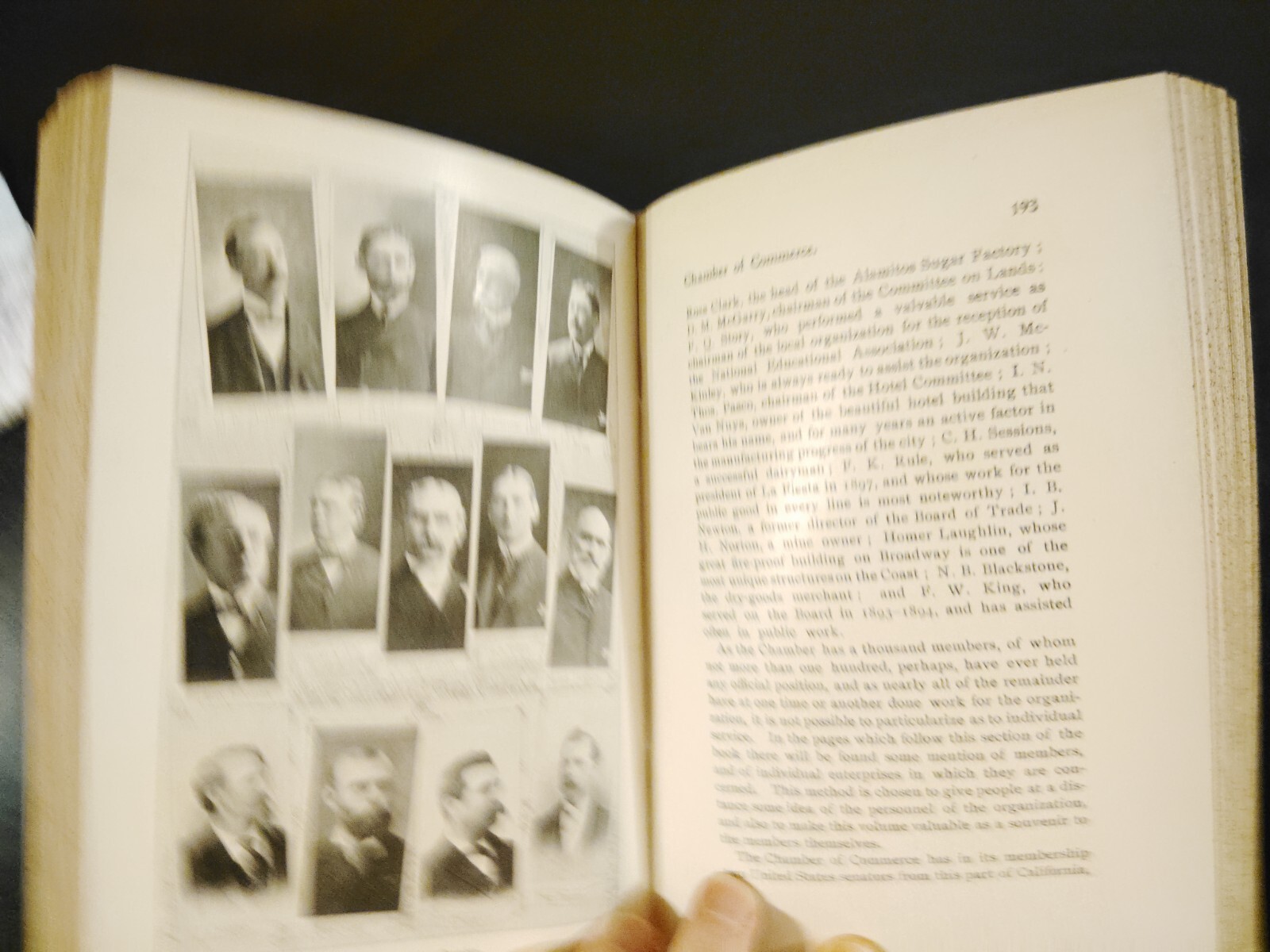 History of the Chamber of Commerce of Los Angeles 1899 HC First Edition SCARCE
