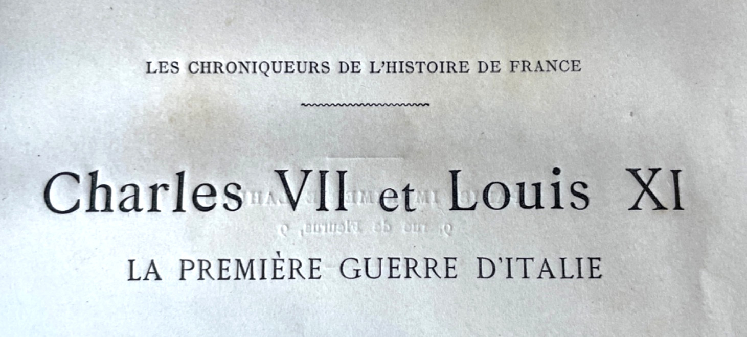 French Victorian Decorative Fine Binding 1883 Chroniqueurs Charles VIII Louis XI