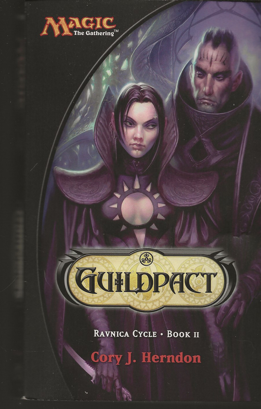 Guildpact Cory J. Herndon 2006 Magic the Gathering Ravnica Cycle Book 2 Good