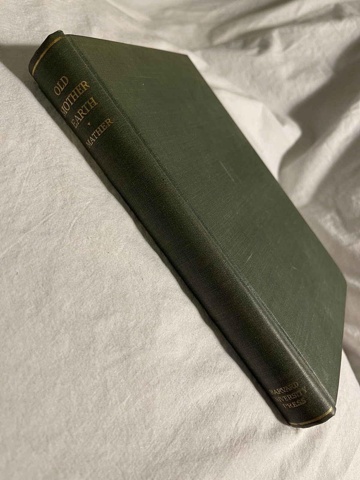 Antique Book Old Mother Earth by Kirtley F. Mather HC 1929 illustrated