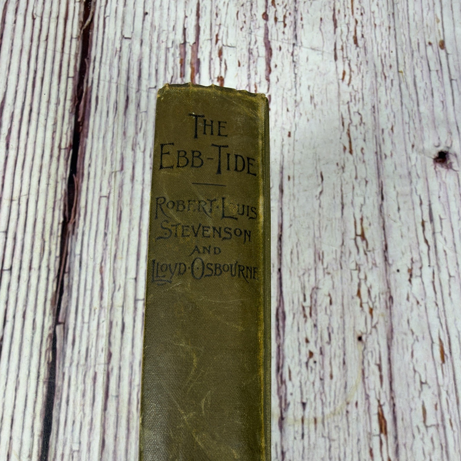 1894 ‚THE EBB-TIDE‘ by ROBERT LOUIS STEVENSON 1ST ED TAHITI SOUTH SEA MARITIME