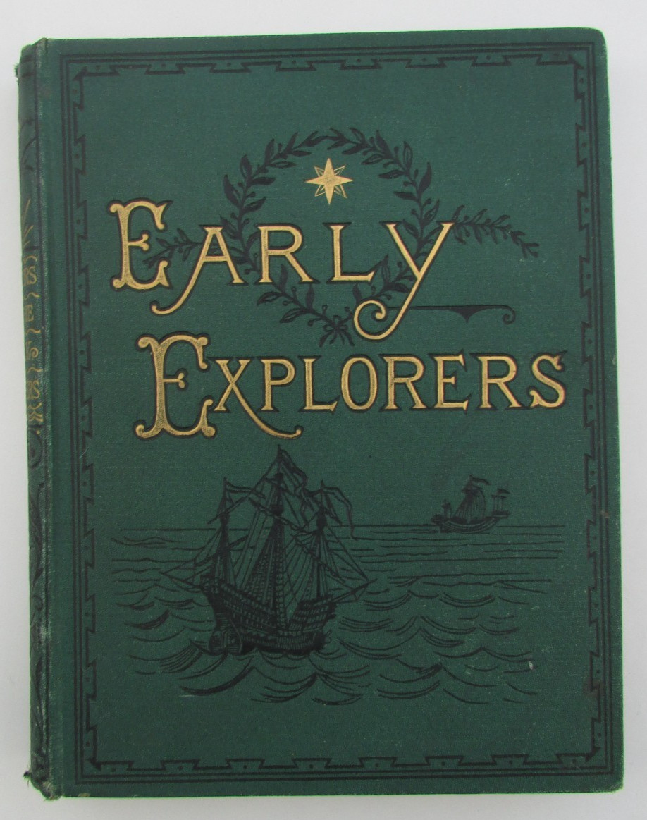 Half Hours with the Early Explorers by Thomas Frost vintage hardback book