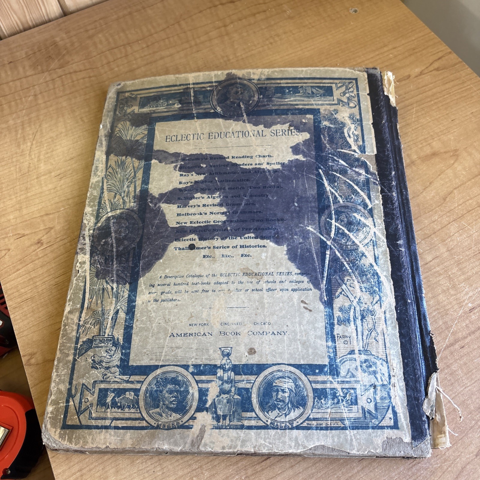 Old book „Complete  Geography“ by American Book Company issued in 1883 ???