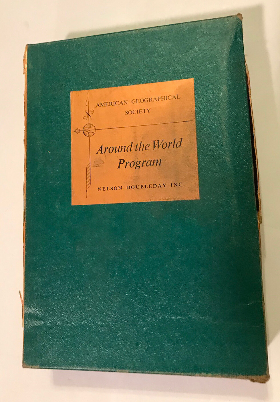 Nelson Doubleday Inc. Around The World Program Books Set Of Four 1962