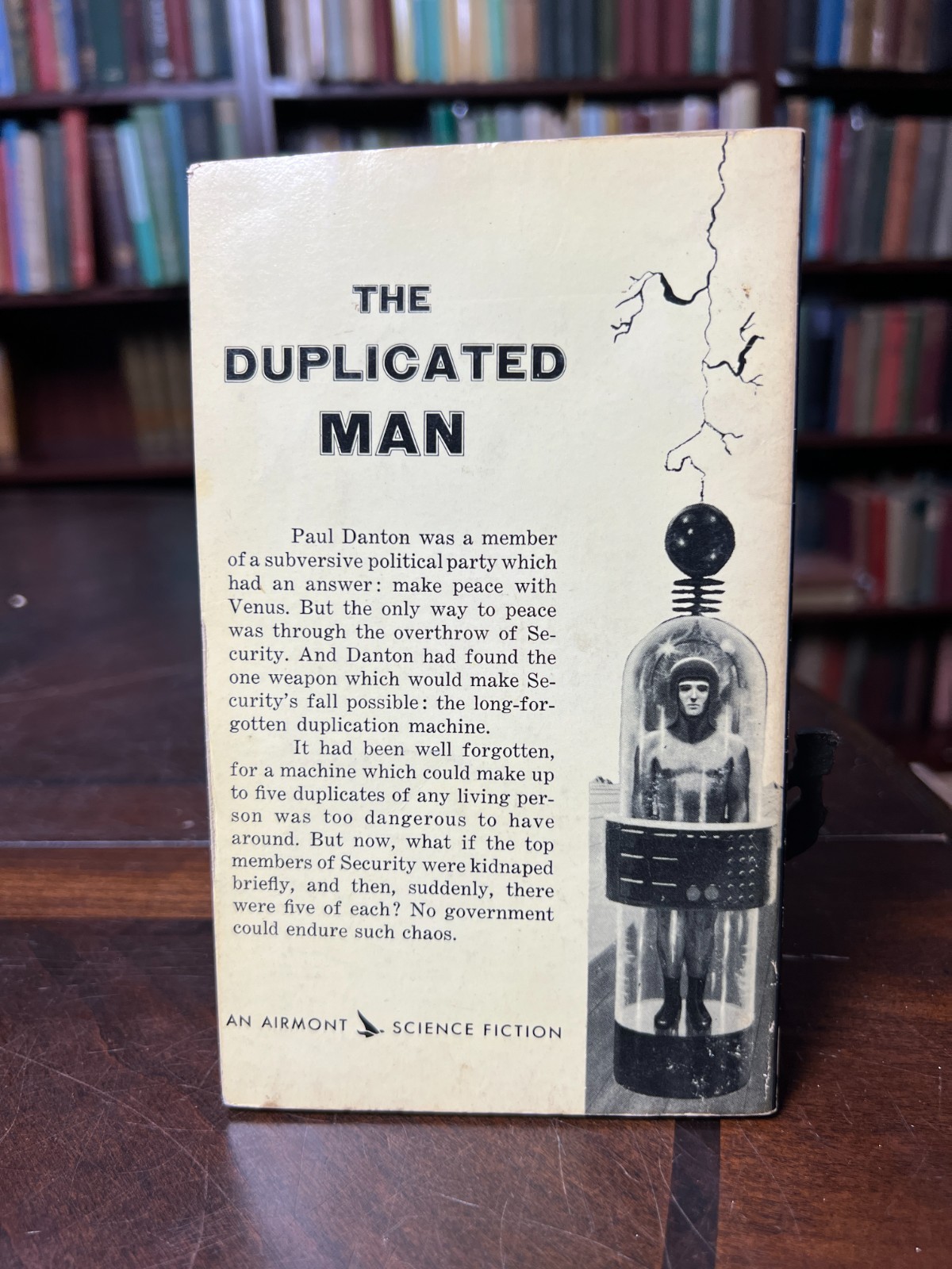 The Duplicated Man James Blish Robert Lowndes Paperback Sci Fi 1964 1-4