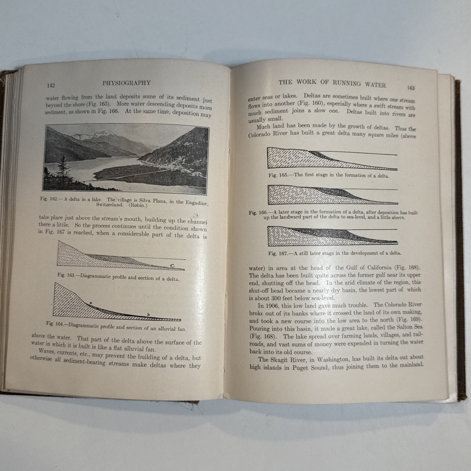 Physiography for High Schools 1909 Textbook Early Geology Physical Geography