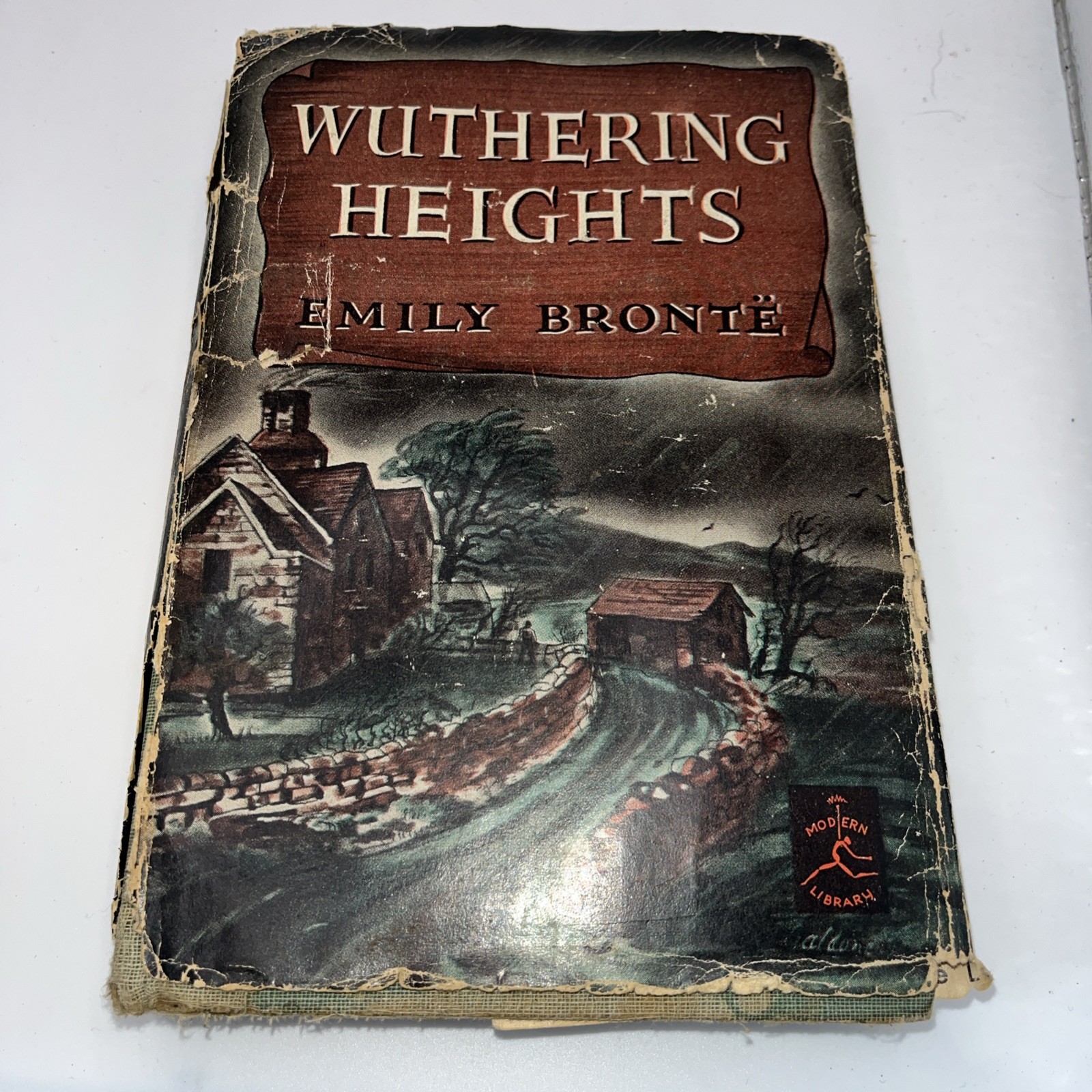 WUTHERING HEIGHTS Emily Brontë Vintage Modern Library FRITZ EICHENBERG
