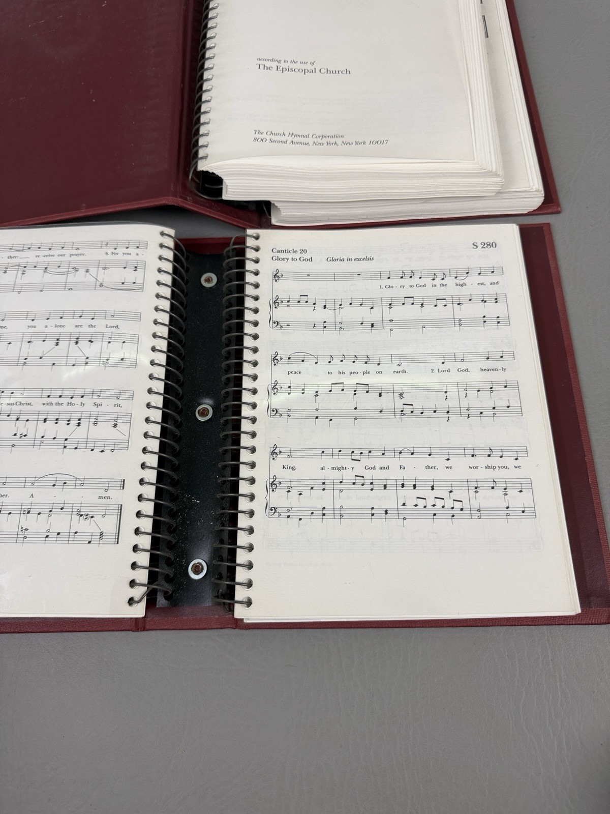 The Hymnal 1982 Hymns & Service Music Accompaniment Edition 2 Vols Episcopal