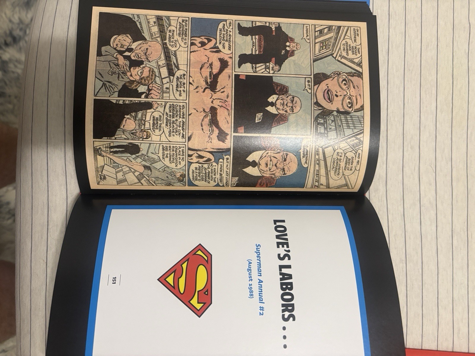 1st Printing „DC: Superman“ HC + Facsimile 1st Issue Comic! 2025 Folio Society