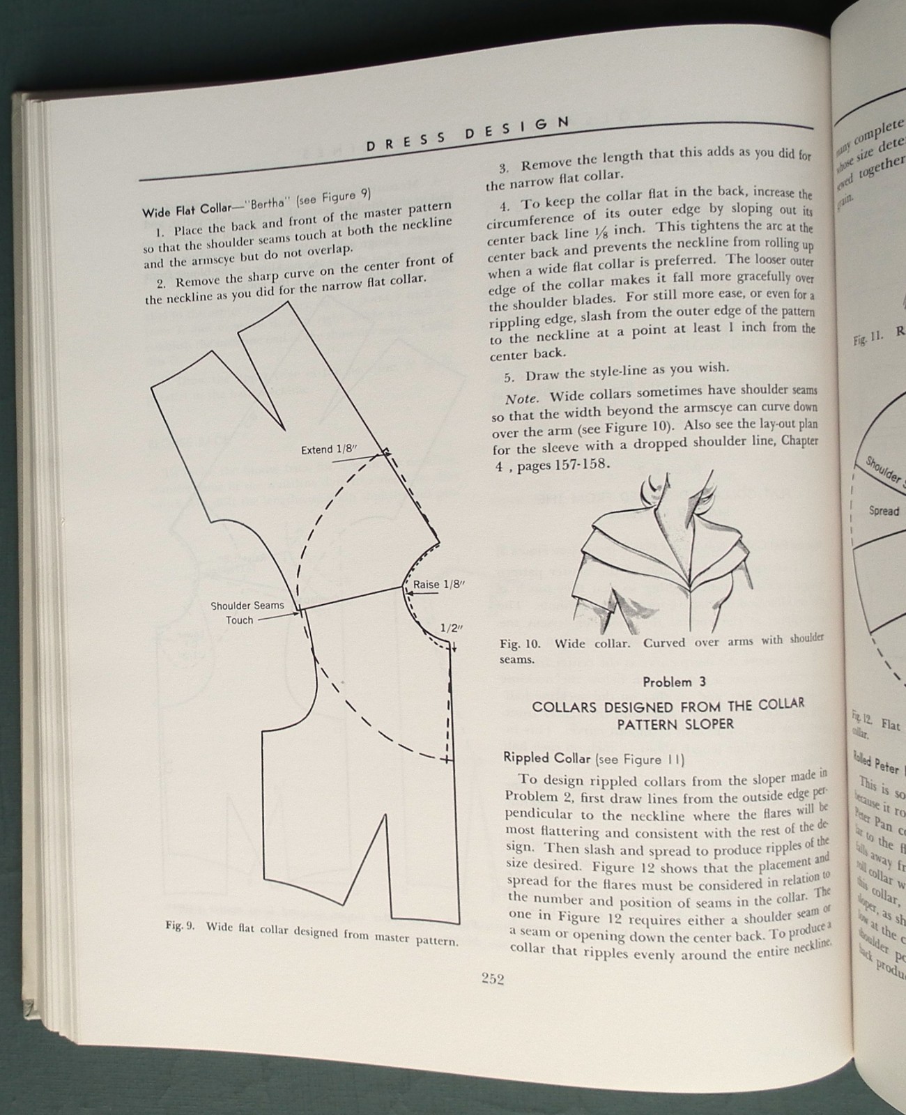 Dress Design Draping & Flat Pattern Making vintage 1940s dressmaking sewing book