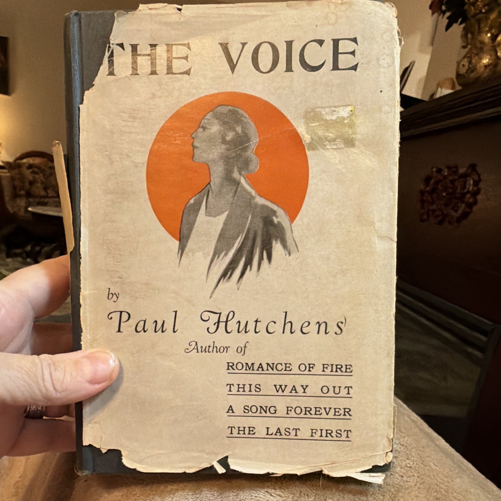 Paul Hutchens The Voice 1937 Hardcover w/ Dust Jacket Eerdmans Grand Rapids