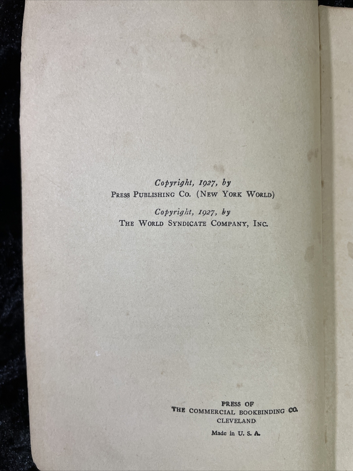 Lindbergh: The Lone Eagle by George Buchanan Fife 1927 HC Illustrated 282 pp.