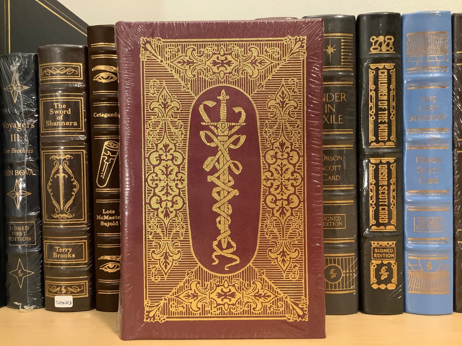 Tigana by Guy Gavriel Kay – Easton Press Signed Edition – sealed
