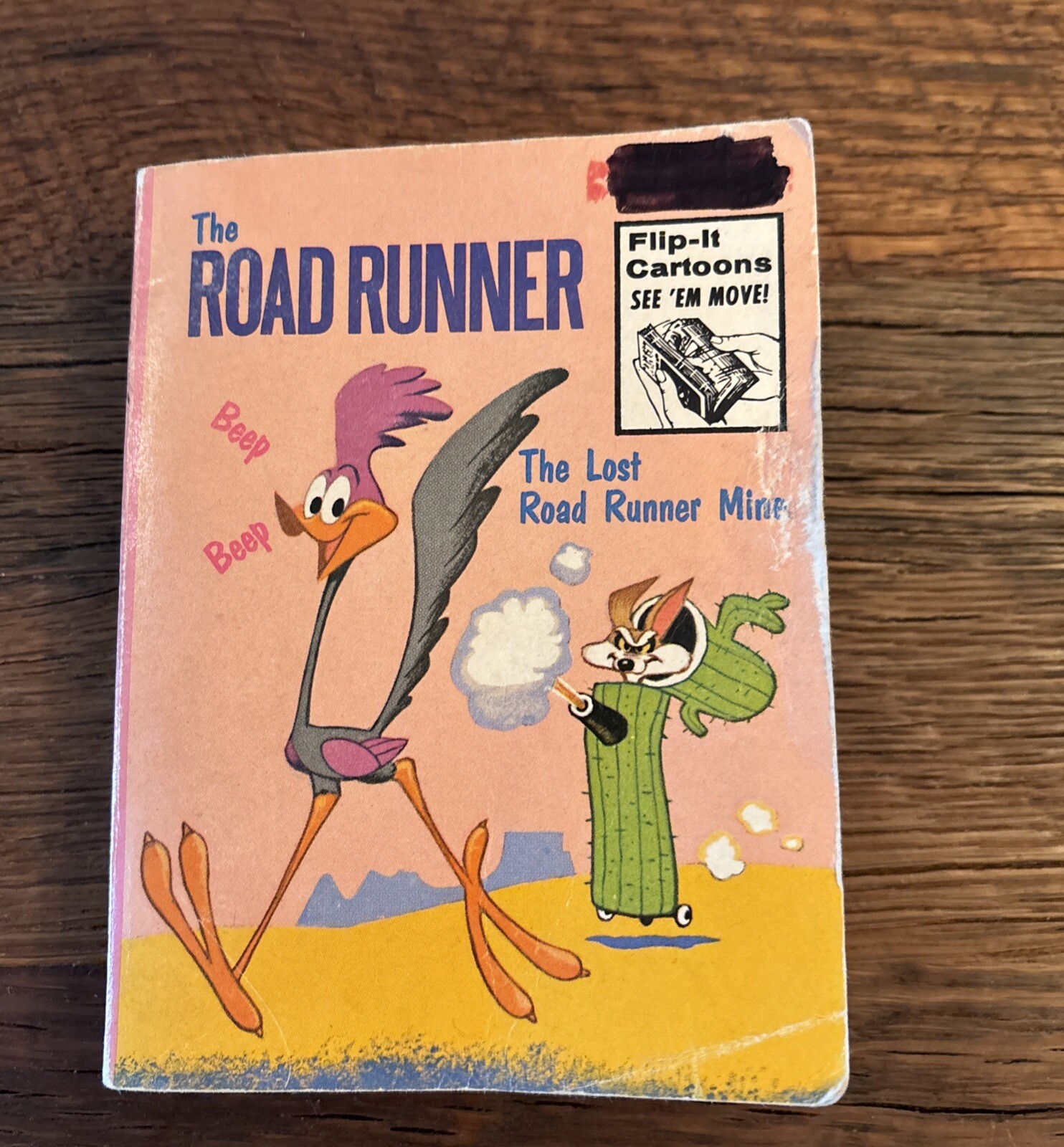 Vintage Whitman Big Little Book The Road Runner Lost Road Runner Mine