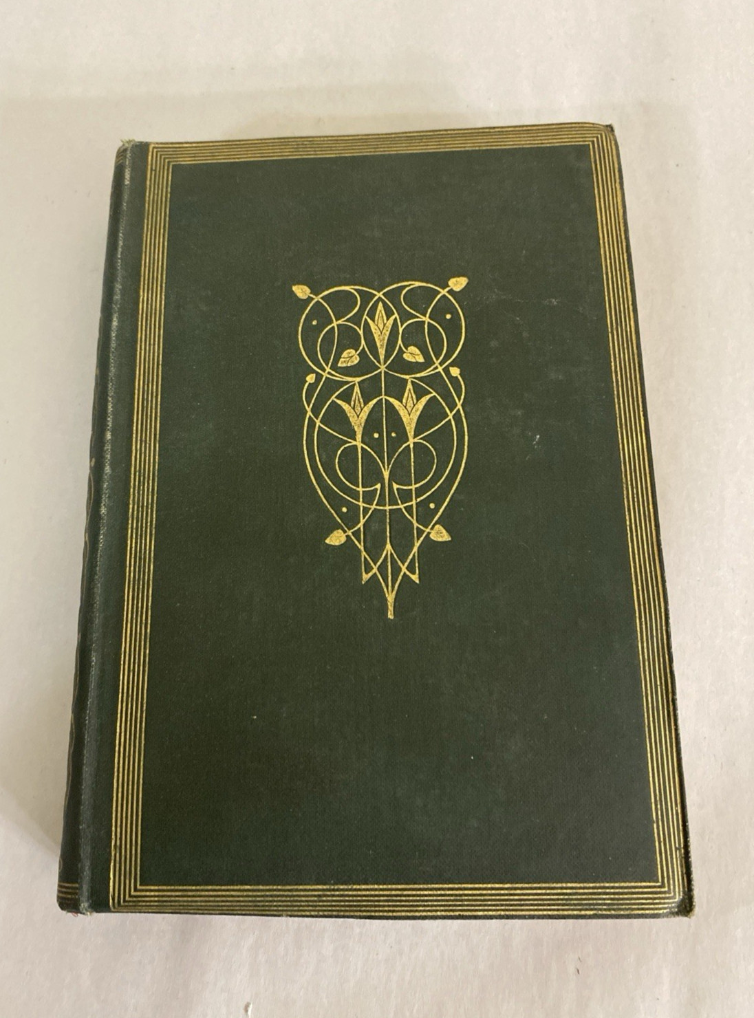 1916 Curzon Monasteries in the Levant OUP Hogarth Intro Fold-Out Plan Map Gilt
