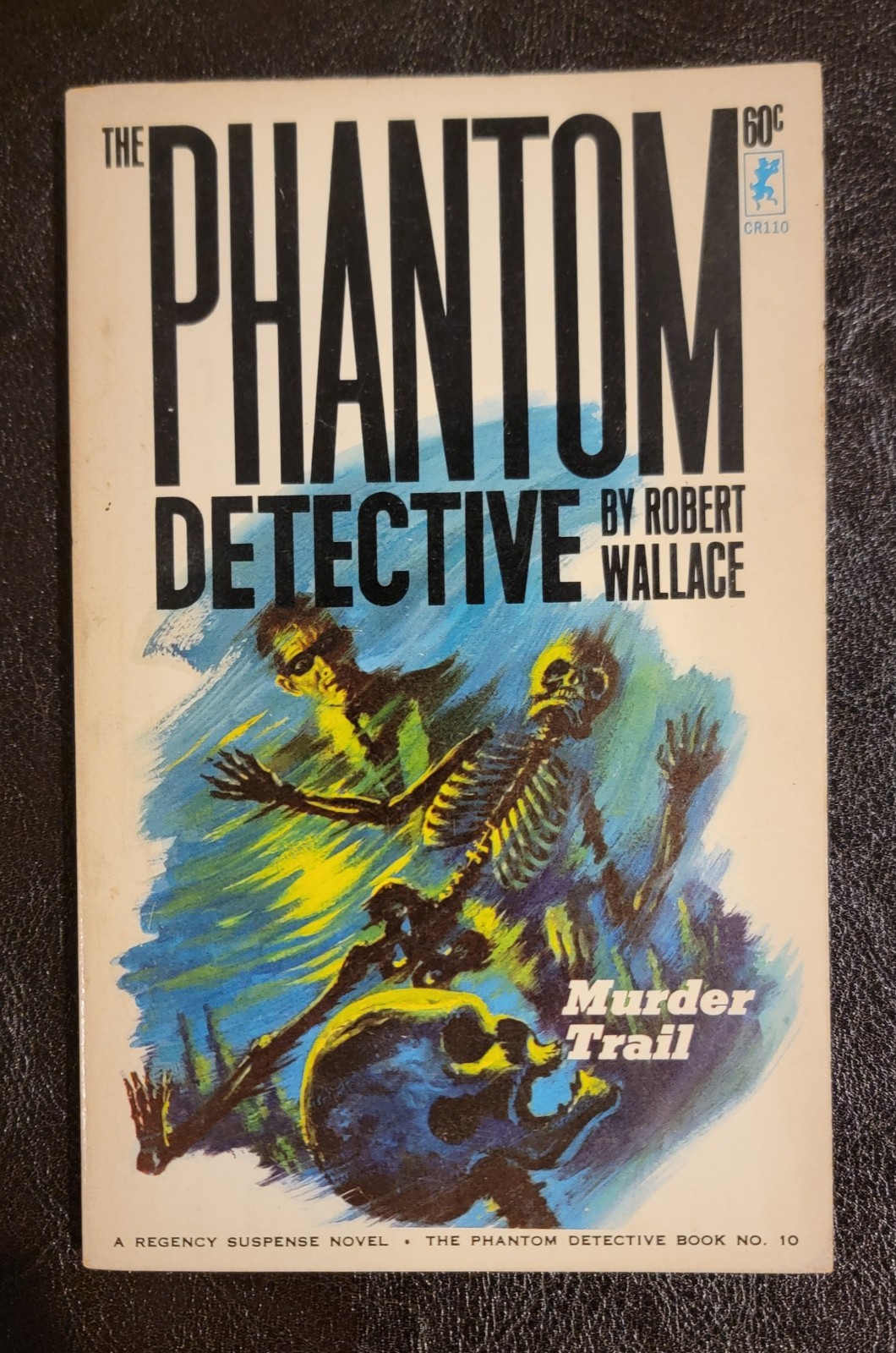The Phantom Detective Murder Trail Corinth CR110 1965 Bonfils Cover