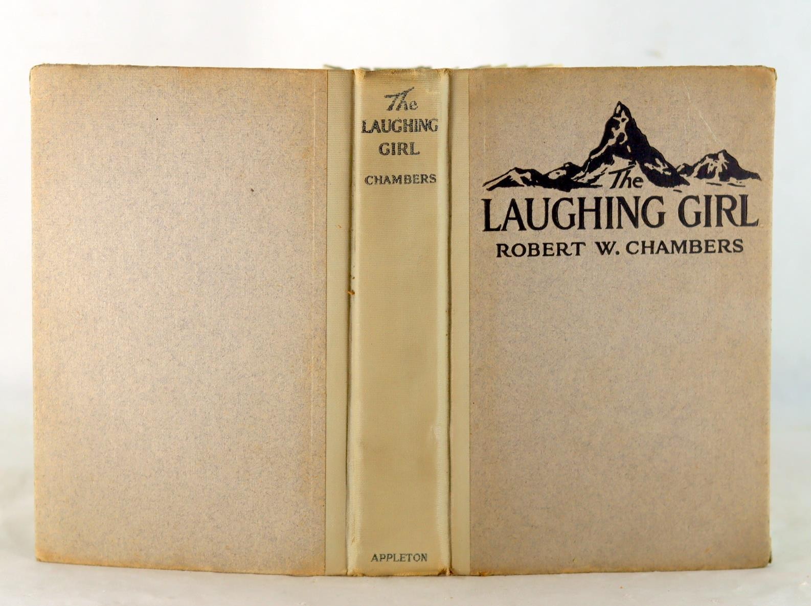 Robert Chambers 1st Ed 1918 The Laughing Girl Swiss Novel Hardcover w/DJ
