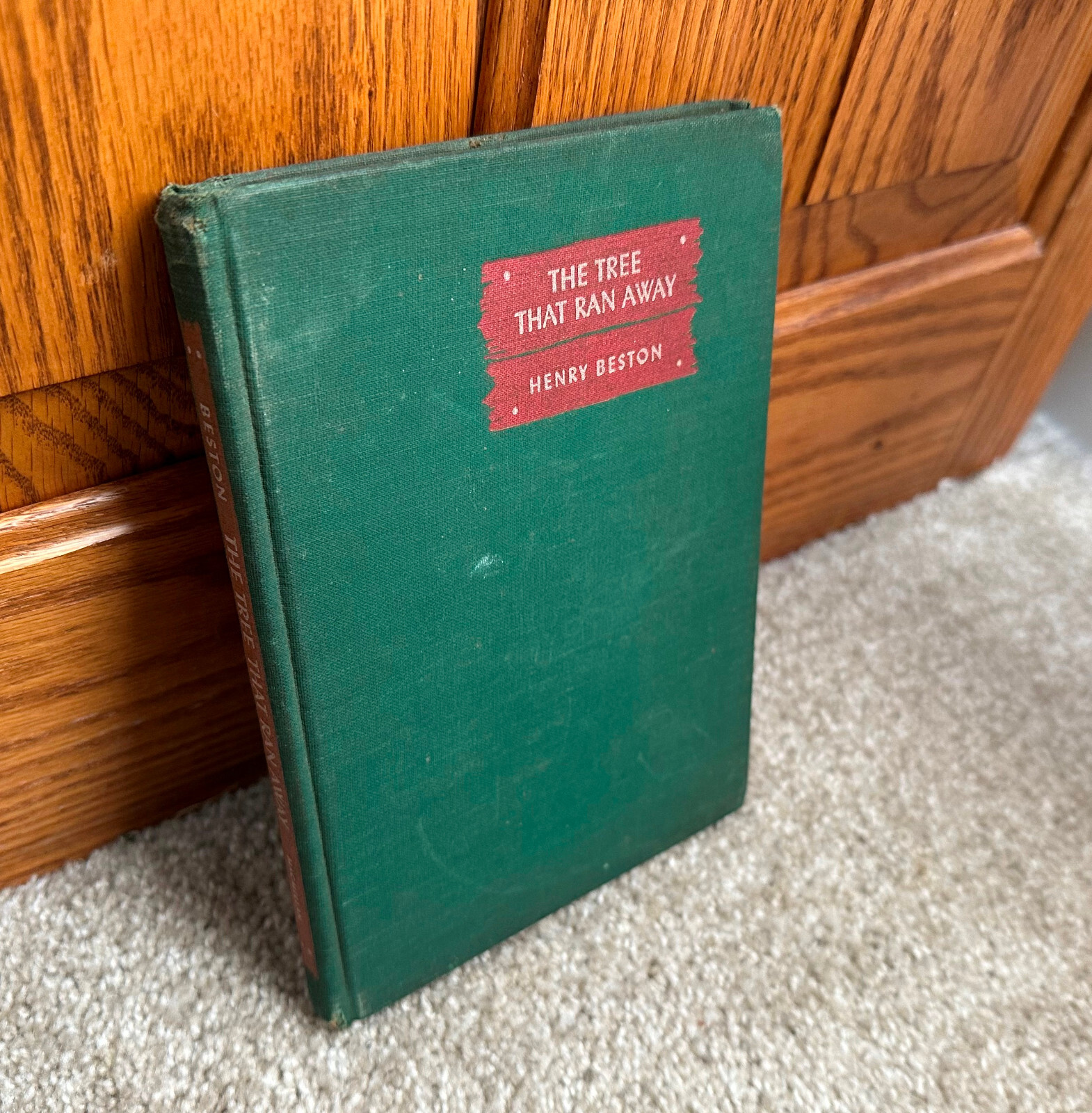 The Tree That Ran Away 1941 Henry Beston 1st Edition Book Macmillan Eichenberg