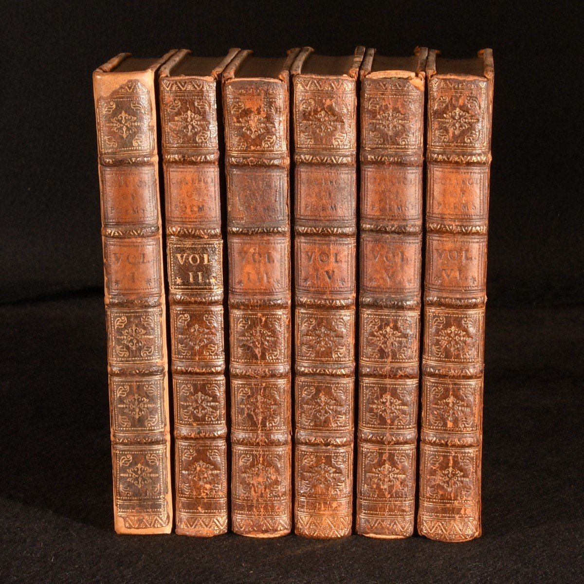 1758 6vol A Collection of Poems in Six Volumes by Several Hands Calf Fifth Ed…