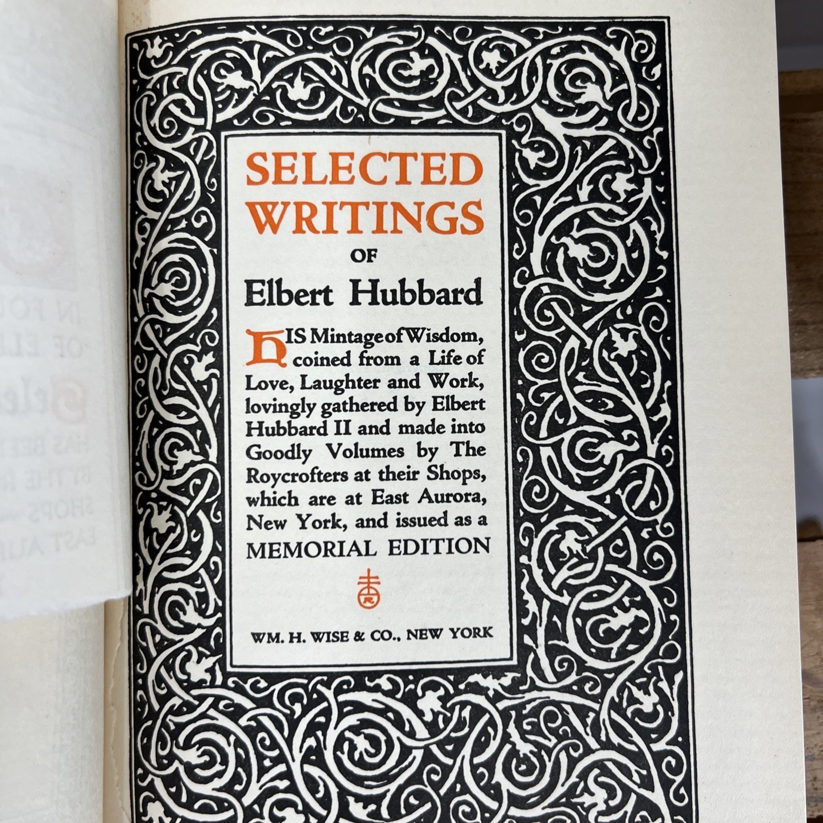 Elbert Hubbard 1928 Memorial Ed „Selected Writings & Little Journeys“ 14 Volumes