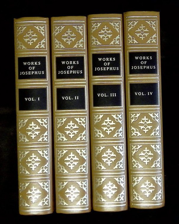 The Works of Flavius Josephus: Volumes I, II, III and IV [Four volume set!]