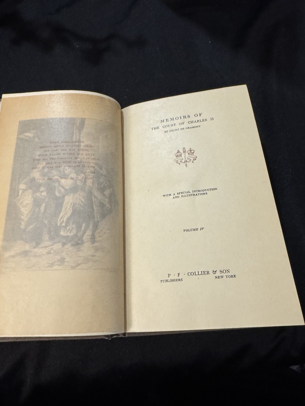 Memoirs of the Courts of Europe – Lot of 6 Volumes – Antique 1910 P.F. Collier