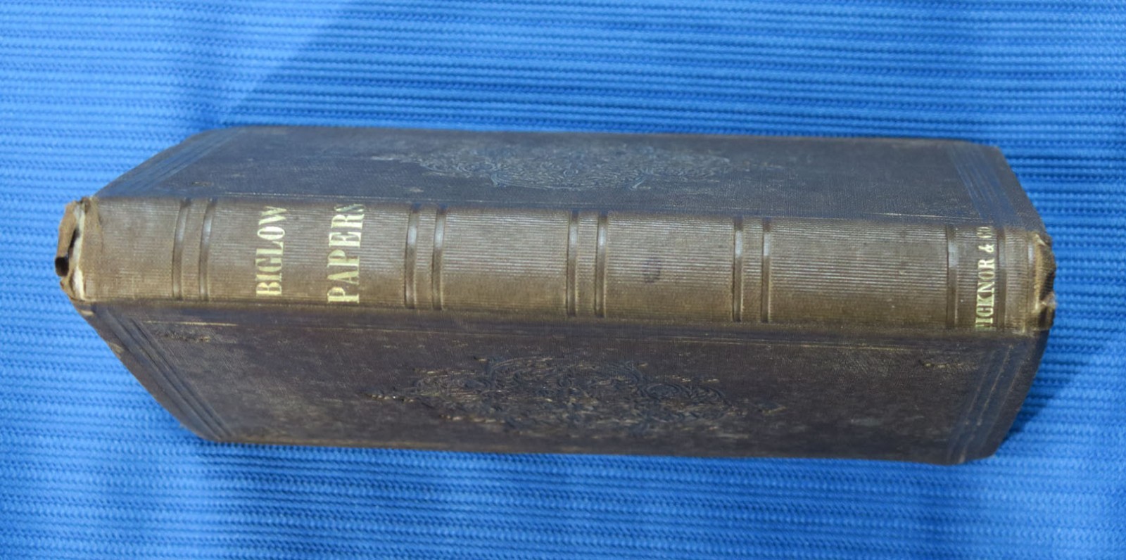 The Biglow Papers Third Edition 1853 HC Lowell